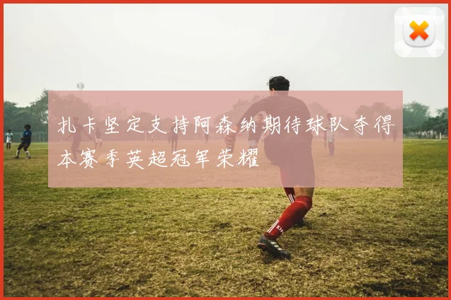扎卡坚定支持阿森纳期待球队夺得本赛季英超冠军荣耀